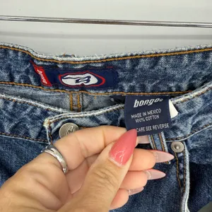 Vtg Bongo Jeans 13 City Rider Bootcut Embellished Flare Studded Y2K High‎ Rise thumbnail 3