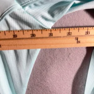 441 | Peter Millar E4 Wicking UPF 50+‎ Quarter Zip Pullover Light Blue Womens L thumbnail 3