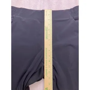 Athleta Brooklyn Lined Jogger Women 8 Black‎ Ribbed Trim Stretch Pants thumbnail 5