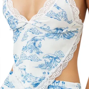 Frankie’s Bikinis NEW Breeze Lace Tank Surfer Dude thumbnail 2