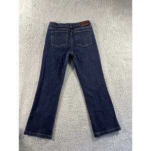 Lauren Ralph Lauren Jeans Womens 10 Mid Rise‎ Classic Bootcut Blue Denim Pants thumbnail 2