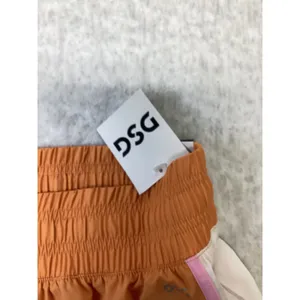 DSG‎ Womens Stride High-Rise Running Shorts Orange Pink Ombre XS New thumbnail 2