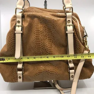 Michael Kors Snake Print Leather CrossBody Bag thumbnail 2
