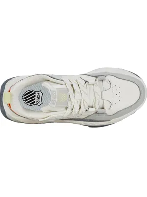 K-Swiss Multi-Accent Chunky Sneaker in White, Blue, Gray & Orange thumbnail 4
