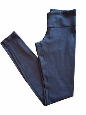 Lululemon Black High-Rise Full Length Leggings Women’s Size 4 thumbnail 1