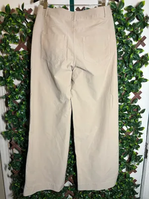 Lululemon Athletica Khaki Work Pants Wide Leg Size 30 thumbnail 2