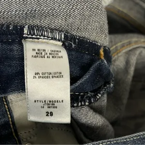 Guess Denim Flare Jeans Women's Size 29 Retro Southwestern Western Retro Stretch thumbnail 4