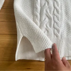 Abercrombie and fitch cable knit sweater thumbnail 7