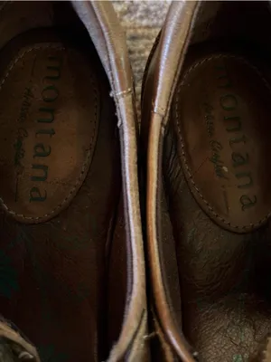 Montana West Montana Tan Brown Leather Mary Jane Flats with Adjustable Strap Sz 9 thumbnail 7
