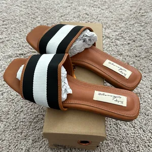 NIB Vintage Havana Lety Slides Sz 8.5 thumbnail 2