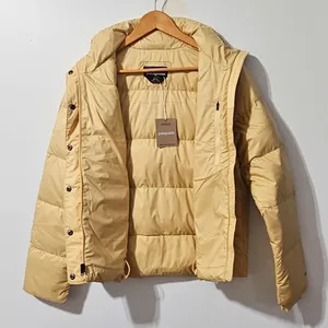 Patagonia Silent Down Jacket - Women's Size M - Beeswax Tan - 27935 - NWT thumbnail 4