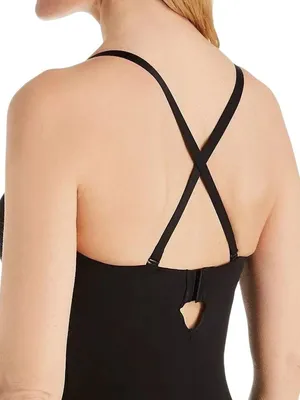 NWT Wacoal Womens Red Carpet Medium Control Strapless Shaping Bodysuit Black 38C thumbnail 2