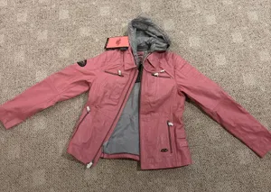 Vintage Harley-Davidson Riding Jacket Pink thumbnail 1
