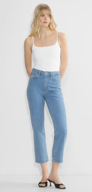 Aritzia Rowan Super Hi-rise Straight Ankle Jean thumbnail 1