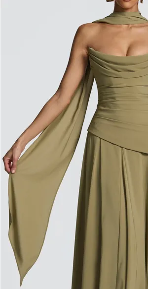 Babyboo Maxi Dress With Scarf thumbnail 5