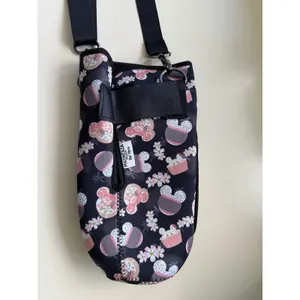 Marnzaza Black Pink Minnie Musubi Hawaiian Drink Bag Mouse-Subi Neoprene thumbnail 5