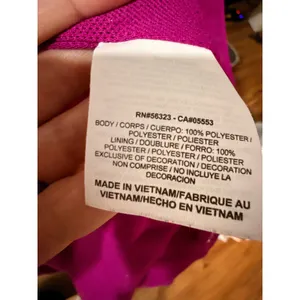 Vintage Nike Athletic Dept Magenta Pink Full Zip Windbreaker Jacket Womens S thumbnail 8