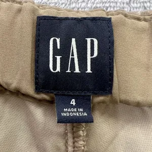 Gap Pants Women 4 Gray Velvet‎ Velour Wide Leg Pants Pockets Mid Rise Classic thumbnail 3