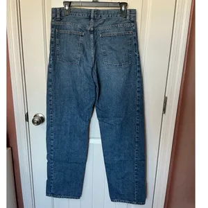 NWOT Madewell Pieced Barrel Leg Jeans W28 Medium Wash thumbnail 2