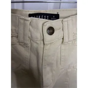 LIONESS Stacy cargo jean denim beige Small/4 thumbnail 6