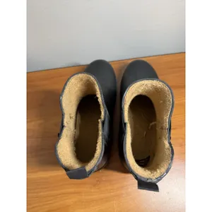 Chooka Rain Boots Delridge Chelsea Black Faux Fur Lined Waterproof Size 9 thumbnail 6