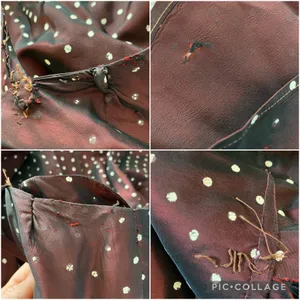 Vintage 50s/60s Full Circle Cocktail Party Dress XS/S thumbnail 9