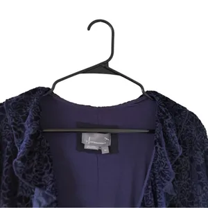 By Anthropologie Velvet Ruched Maxi Dress Navy thumbnail 3