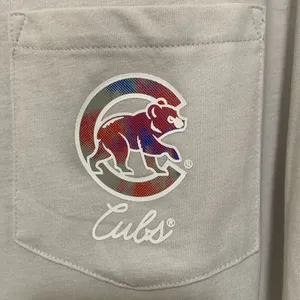 Majestic Chicago Cubs baseball woman LARGE t shirt super soft thumbnail 2