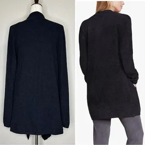Barefoot Dreams Cozychic Lite Black Open Front Cardigan, Size S/M thumbnail 9