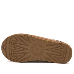 UGG Women's Tasman II Chestnut Women's Shoes Suede Upper Wool Slippers Size 9 thumbnail 6