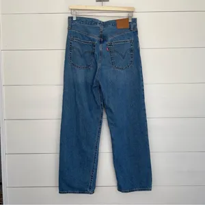 Levi’s Ribcage Straight Denim Jeans thumbnail 5