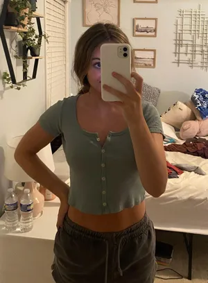 PacSun Crop Shirt thumbnail 1