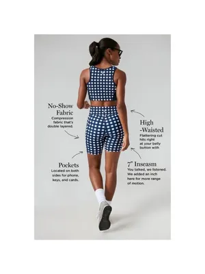 Tuckernuck Tnuck Sport Trellis Compression Bike Shorts in Midnight Small New thumbnail 3