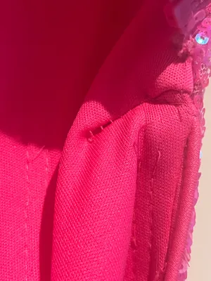 ASHLEYlauren 4445 Neon Pink Sequin Mini Dress - Size 4 thumbnail 8
