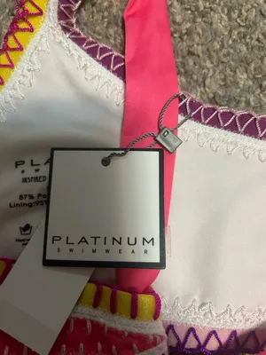 Platinum swimwear pink bikini top thumbnail 5
