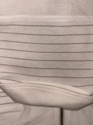 Cropped Cream Zip thumbnail 4