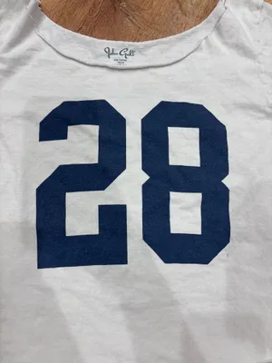 John Galt White Crop Top Off-The-Shoulder thumbnail 2