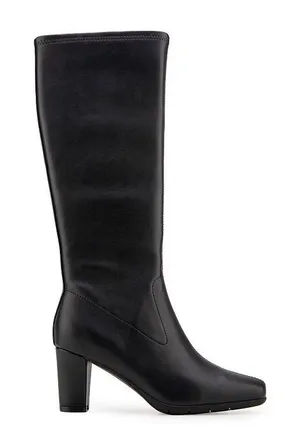 Aeropostale NEW Aerosoles Clover Knee-High Boots Black 10M Foam Footbed Slip Resistant thumbnail 1