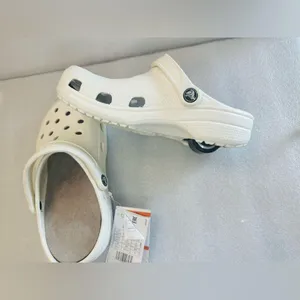 Crocs Literate Clog Size M4/W6 204592-0DD Off White NWT On Wheels thumbnail 7