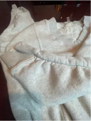 Free People Movement Intercept Romper in Heather Grey Fleece Cotton Lounge Sz M thumbnail 14