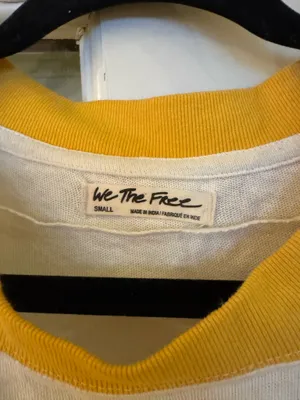 Free People We The Free Sports Tee Ivory thumbnail 4