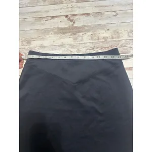 Free People Mini Skirt Stretch Black Women's Size Small Short Elastic Waistband thumbnail 4