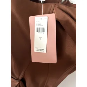 Anthropologie Mare Mare Odette Strapless Corset Chocolate Brown Maxi Dress NWT thumbnail 8