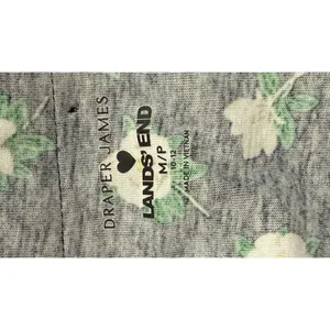 Draper James x Lands' End‎ Blue Floral Shift Dress Petites Size Medium thumbnail 6
