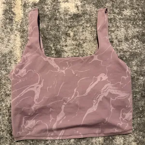 All In Motion Marble Patterned Purple Women's Tank thumbnail 1