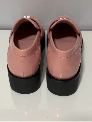 Tory Burch Blush Quilted Leather Loafers with Logo Accent thumbnail 5