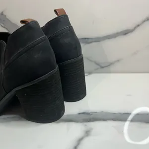 Dr Scholl's Women's Black Classic Chunky Heel Pull-On Comfort Lanie Boots Sz 9.5 thumbnail 4