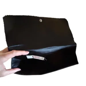 Vintage 1970s La Regale Black Beaded Clutch – Handmade in Hong Kong thumbnail 5