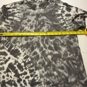 Lululemon All Yours Tee *Tie Dye Marmoleado Tie Dye Graphite Gray Women Sz M/8 thumbnail 5
