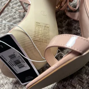 Charles Albert lace up heel Sz 8 thumbnail 6